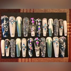 XXLONG winter gel nail set